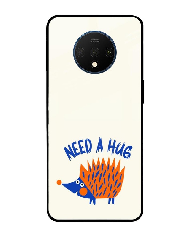 Need A Hug Premium Glass Cover for OnePlus 7T