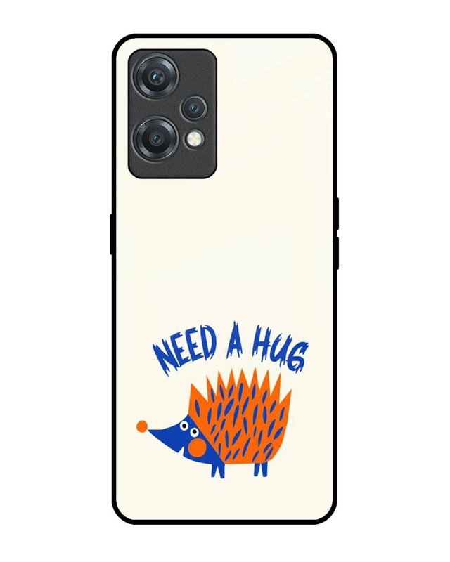 Shop Need A Hug Premium Glass Cover for OnePlus Nord CE 2 Lite 5G-Front