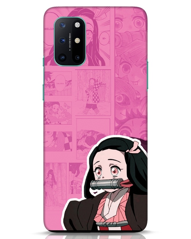 Shop Nezuko Designer Hard Cover for OnePlus 8T-Front