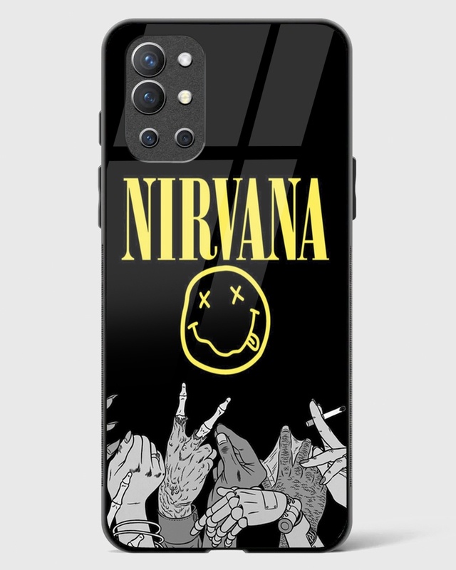 Shop Nirvana Premium Glass Case for OnePlus 9R-Front
