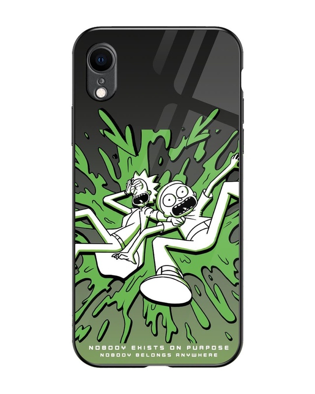 Shop Nobody Exists On Purpose Premium Glass Cover for Apple iPhone XR-Front