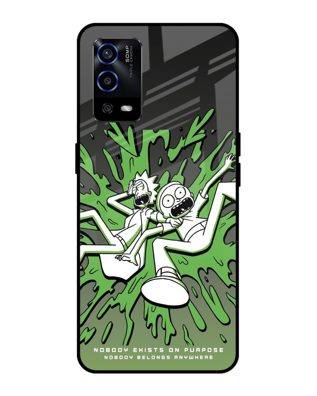 Nobody Exists On Purpose Premium Glass Cover for Oppo A55