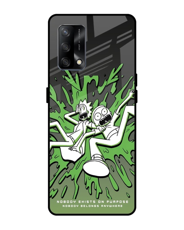 Nobody Exists On Purpose Premium Glass Cover for Oppo F19s