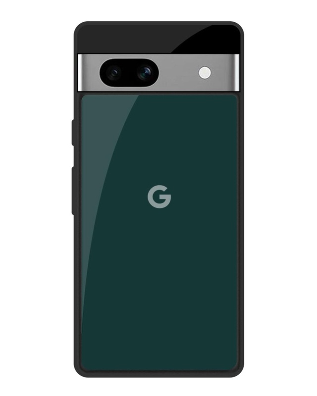 Shop Olive Premium Glass Case for Google Pixel 7A(Shock Proof, Scratch Resistant)-Front