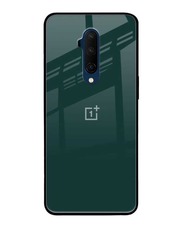 Shop Olive Premium Glass Case for OnePlus 7T Pro(Shock Proof, Scratch Resistant)-Front