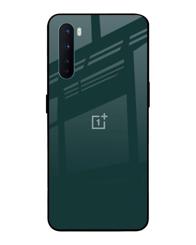 Shop Olive Premium Glass Case for OnePlus Nord(Shock Proof, Scratch Resistant)-Front
