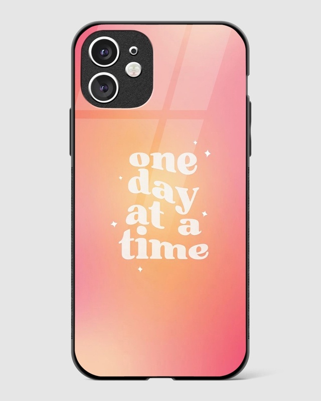 Shop One Day At A Time Premium Glass Case for Apple iPhone 11-Front