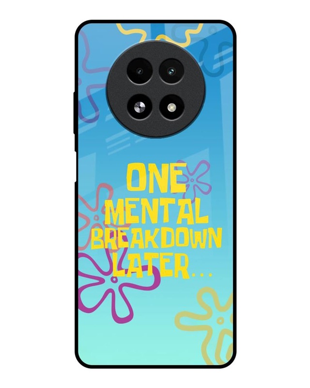 One Mental Breakdown Premium Glass Cover for Realme 13 5G