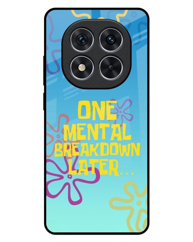 One Mental Breakdown Premium Glass Cover for Redmi Note 14 Pro 5G