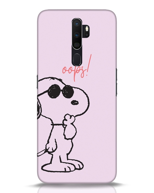 Shop Oops Designer Hard Cover for Oppo A5 2020-Front