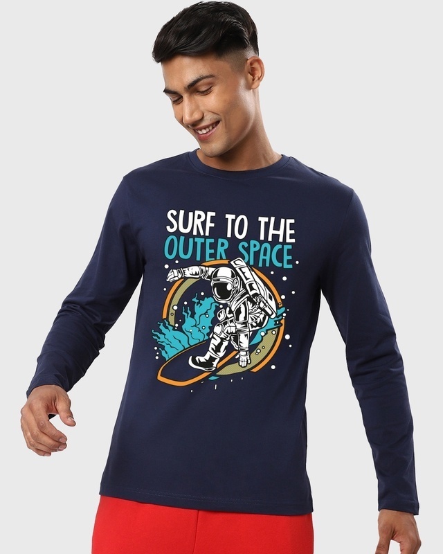 Buy Full Sleeve T-Shirts for Men Online at Best Prices | Bewakoof