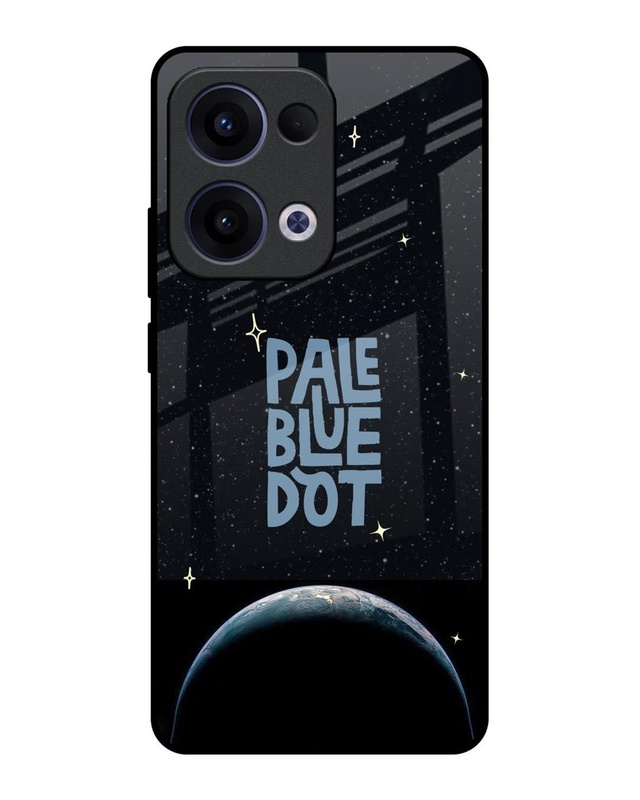 Pale Blue Dot Premium Glass Cover for Oppo Reno13 5G