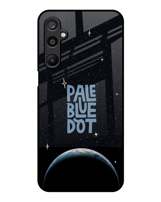 Pale Blue Dot Premium Glass Cover for Samsung Galaxy F16 5G