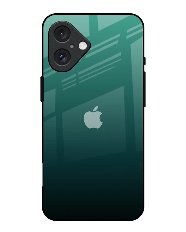 Shop Palm Green Premium Glass Cover for Apple iPhone 16 (Shock Proof, Scratch Resistant)-Front