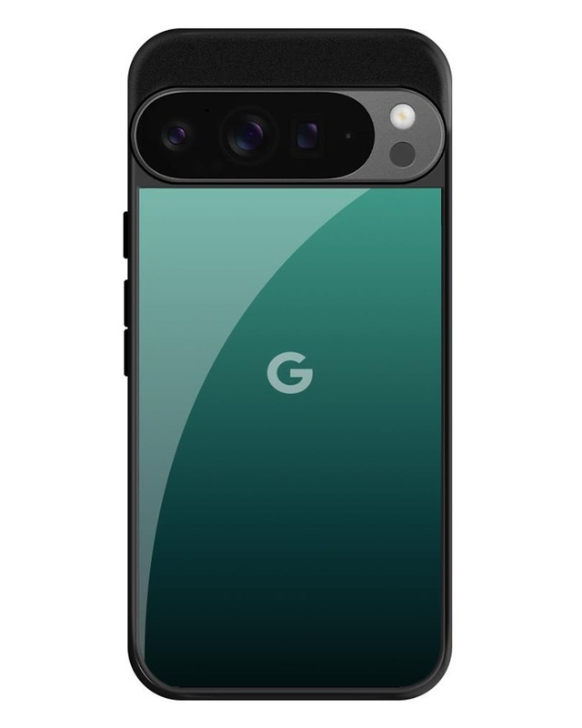 Palm Green Premium Glass Cover For Google Pixel 9 Pro XL(Shock Proof, Scratch Resistant)