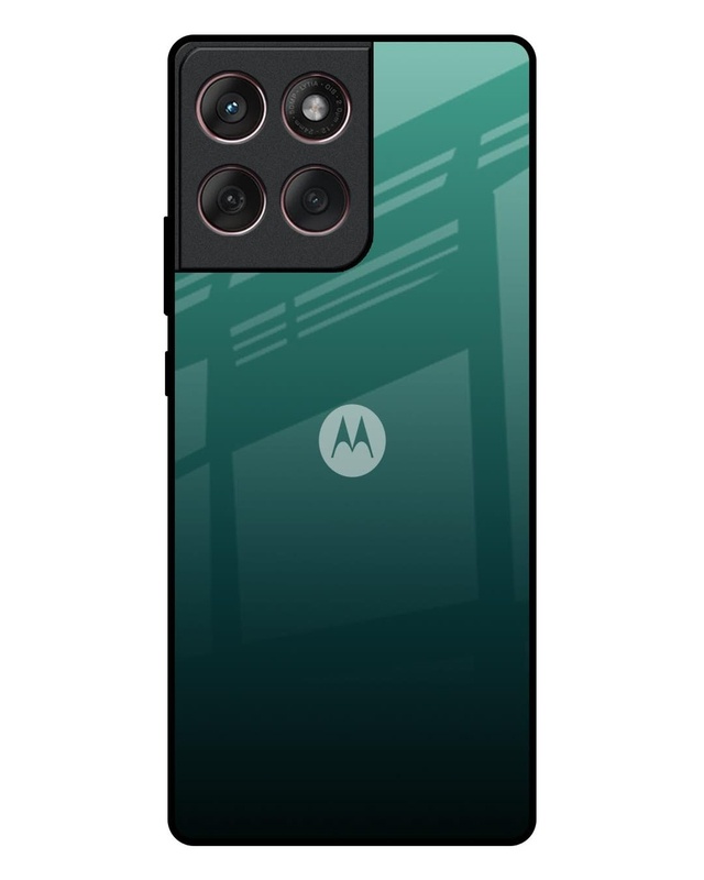 Palm Green Premium Glass Cover For Motorola Edge 60 Fusion 5G(Shock Proof, Scratch Resistant)