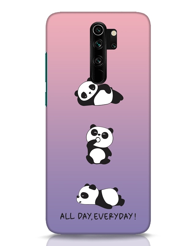 Panda Day Designer Hard Cover for Xiaomi Redmi Note 8 Pro