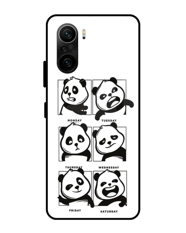 Panda Mood Premium Glass Cover for Mi 11X