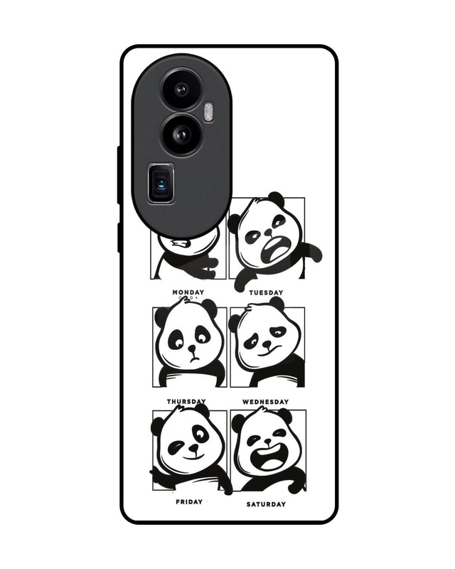Panda Mood Premium Glass Cover for Oppo Reno10 Pro Plus 5G