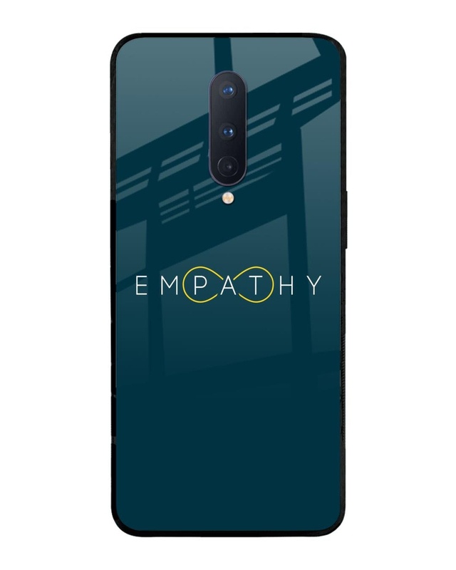 Shop Path To Empathy Premium Glass Case for OnePlus 8(Shock Proof, Scratch Resistant)-Front