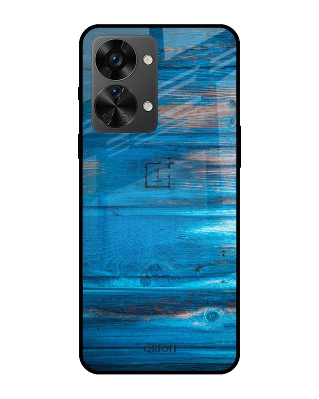 Shop Patina Finish Printed Premium Glass Cover for OnePlus Nord 2T 5G (Shockproof, Light Weight)-Front