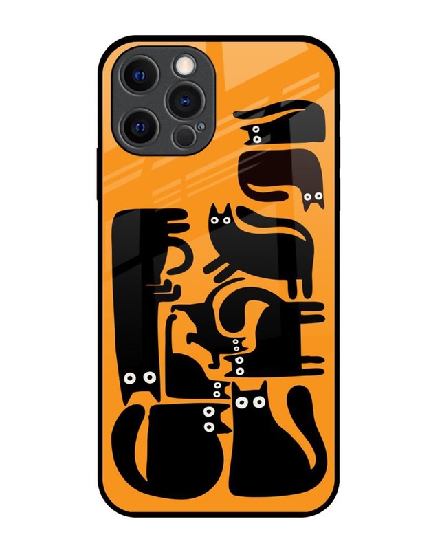 Paw Jigsaw Premium Glass Cover for Apple iPhone 12 Pro
