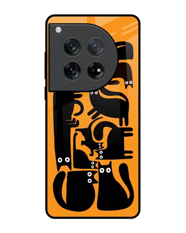 Paw Jigsaw Premium Glass Cover for Oneplus 12