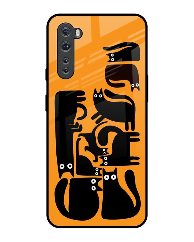 Paw Jigsaw Premium Glass Cover for OnePlus Nord