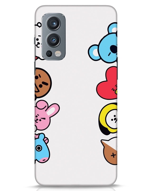 Shop Peeking Army Designer Hard Cover for OnePlus Nord 2-Front