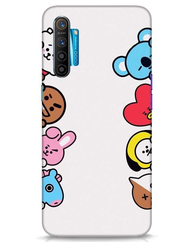 Shop Peeking Army Designer Hard Cover for Realme XT-Front