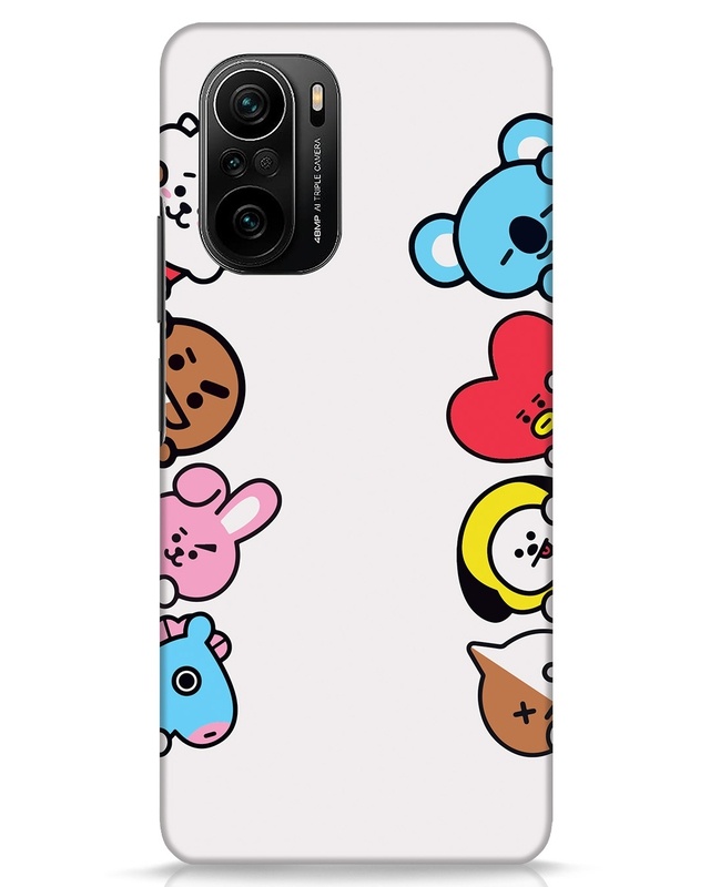 Shop Peeking Army Designer Hard Cover for Xiaomi Mi Note 11X-Front