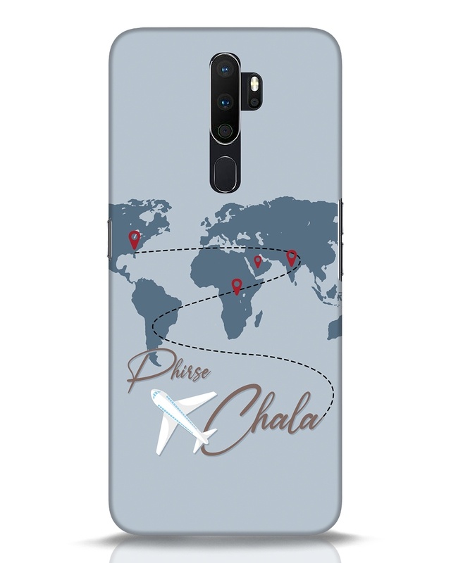Shop Phirse Udd Chala Designer Hard Cover for Oppo A5 2020-Front