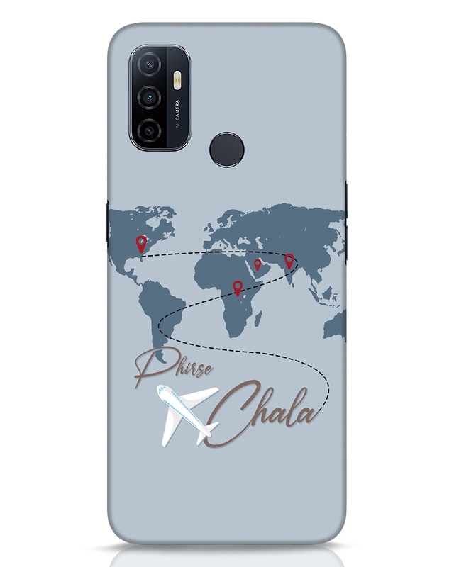 Shop Phirse Udd Chala Designer Hard Cover for Oppo A53-Front