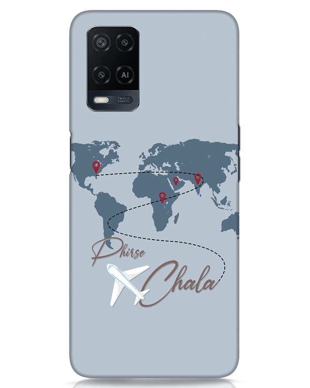Shop Phirse Udd Chala Designer Hard Cover for Oppo A54-Front