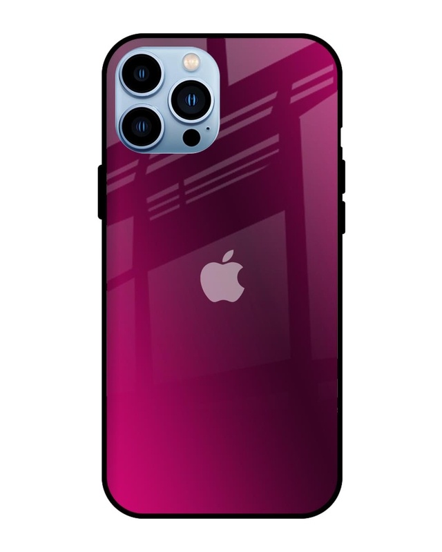 Shop Pink Burst Premium Glass Case for Apple iPhone 13 Pro (Shock Proof, Scratch Resistant)-Front