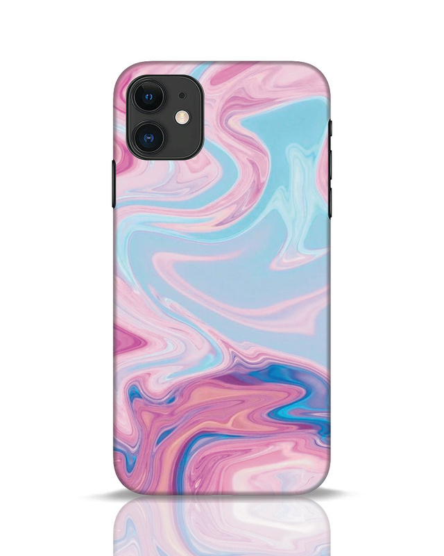 Shop Pink Marble Texture Designer Hard Cover for Apple iPhone 11-Front