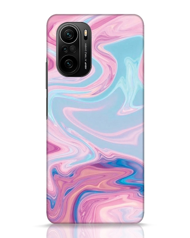 Shop Pink Marble Texture Designer Hard Cover for Xiaomi Mi Note 11X-Front