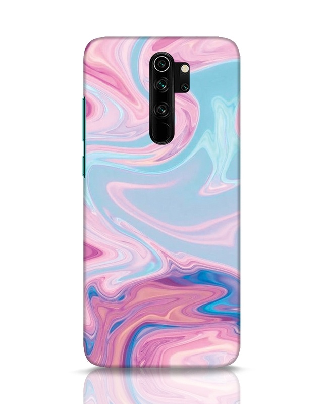 Shop Pink Marble Texture Designer Hard Cover for Xiaomi Redmi Note 8 Pro-Front