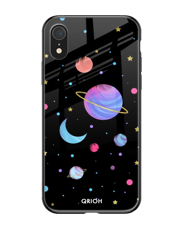 Shop Planet Play Printed Premium Glass Cover For iPhone XR (Impact Resistant, Matte Finish)-Front