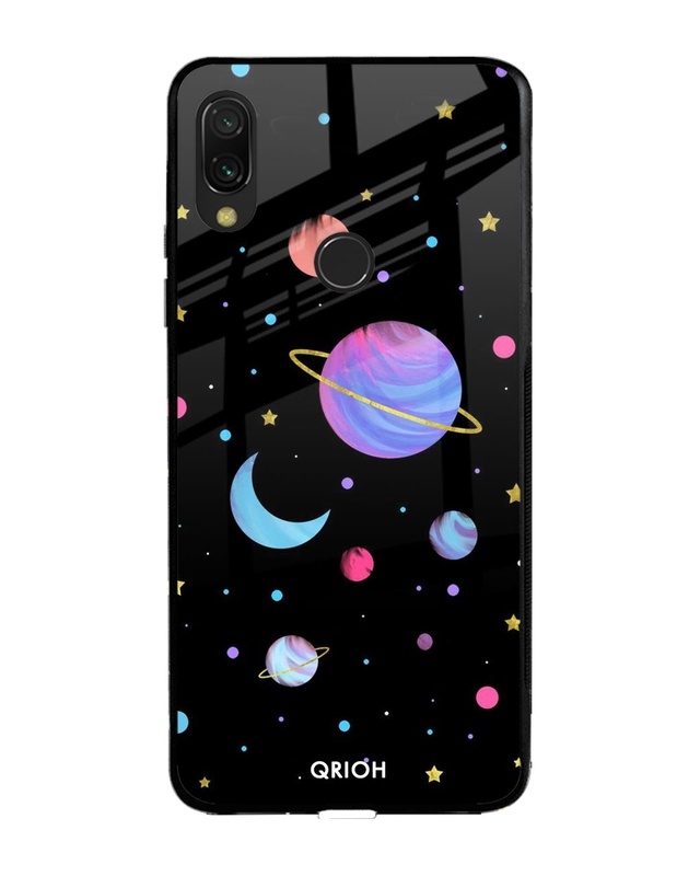 Shop Planet Play Printed Premium Glass Cover For Xiaomi Redmi Note 7 (Impact Resistant, Matte Finish)-Front