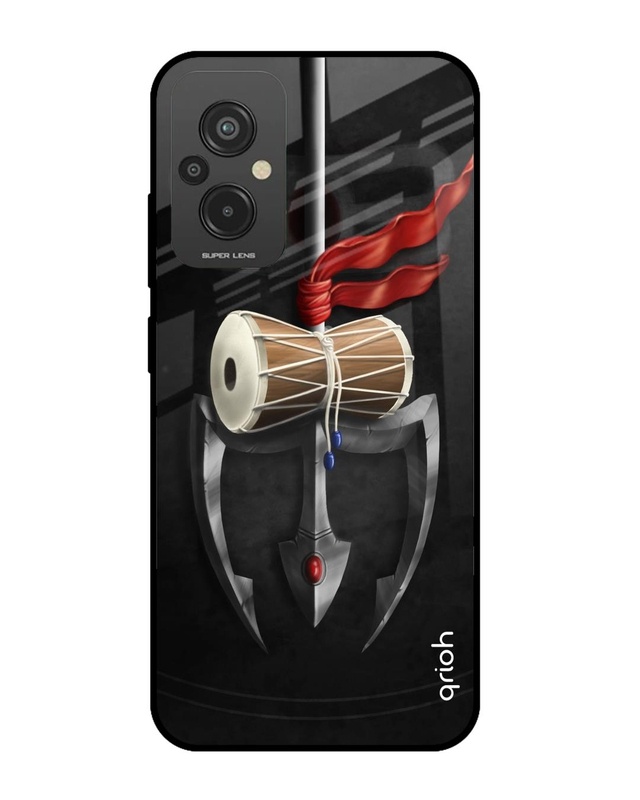 Shop Power Of Lord Printed Premium Glass Case For Redmi 11 Prime (Shock Proof,Scratch Resistant)-Front