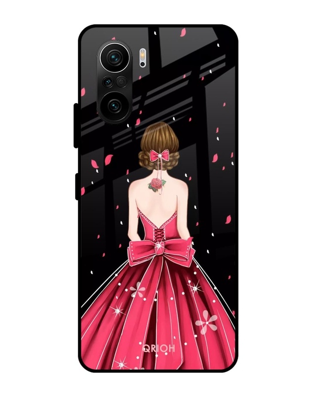 Shop Printed Premium Glass Cover For Mi 11X Pro (Impact Resistant, Matte Finish)-Front