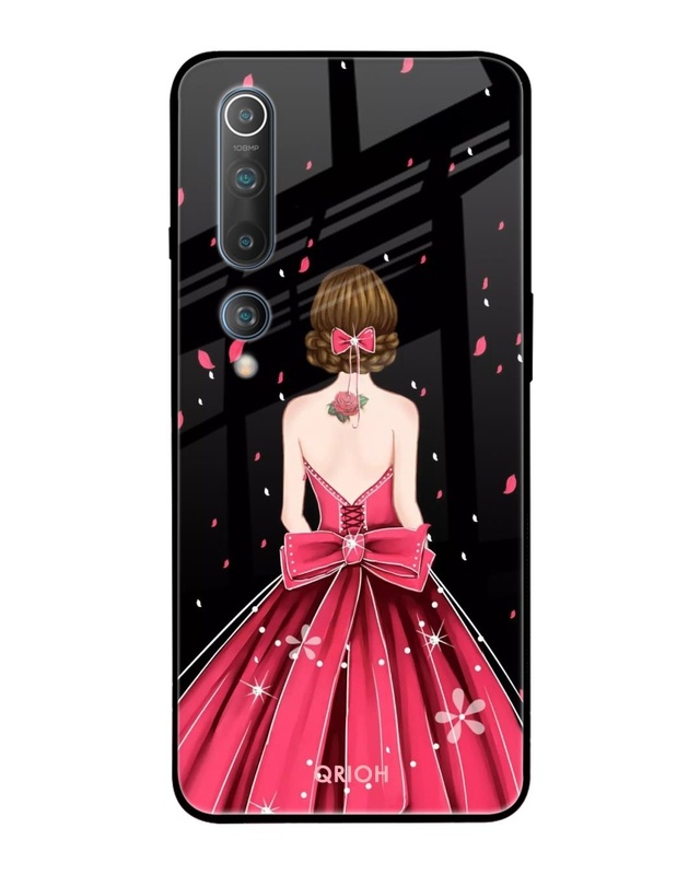 Shop Printed Premium Glass Cover For Xiaomi Redmi Mi 10 Pro (Impact Resistant, Matte Finish)-Front