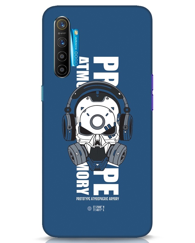 Shop Proto Mask Designer Hard Cover for Realme XT-Front