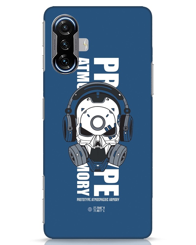 Shop Proto Mask Designer Hard Cover for Xiaomi POCO F3 GT-Front