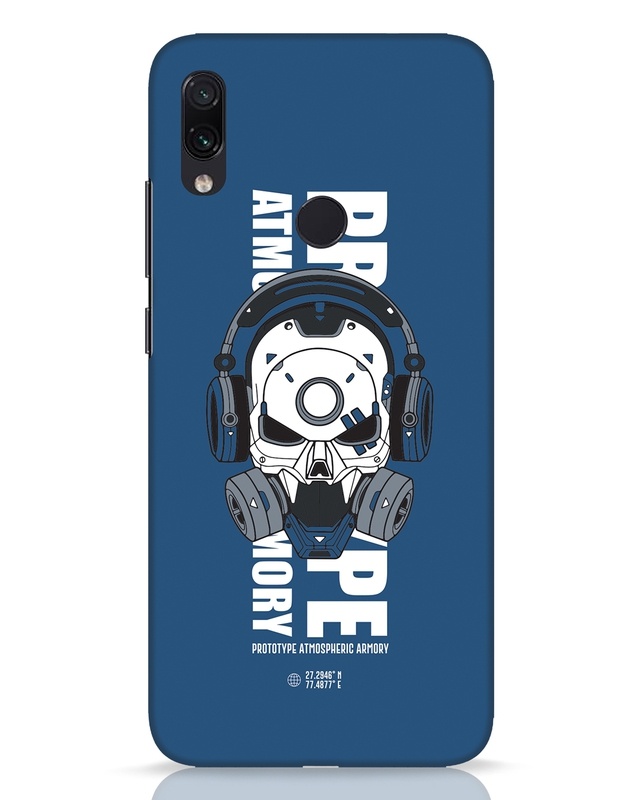 Shop Proto Mask Designer Hard Cover for Xiaomi Redmi Note 7 Pro-Front