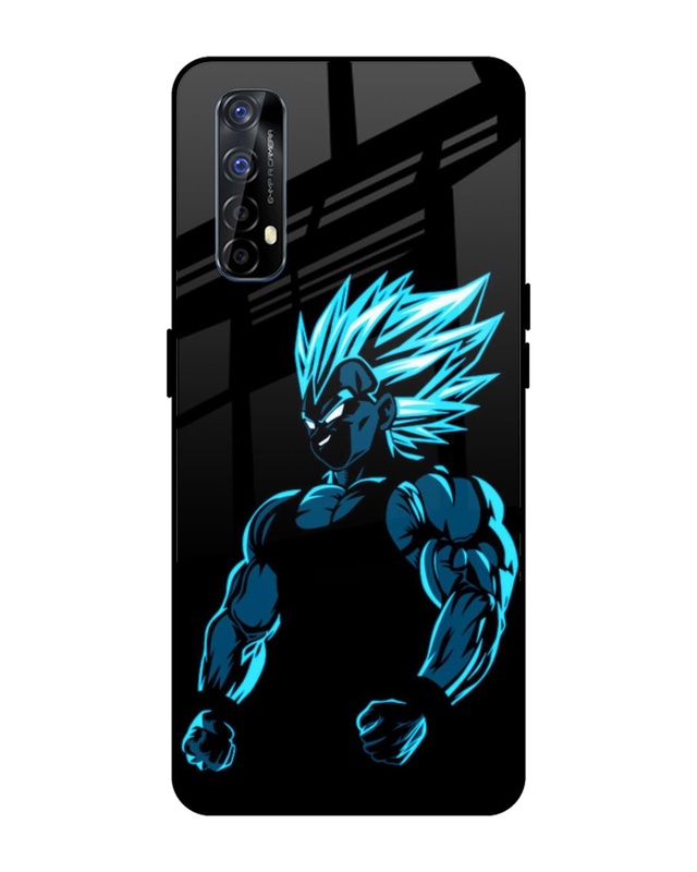 Shop Pumped Up Anime Premium Glass Case for Realme Narzo 20 Pro (Shock Proof, Scratch Resistant)-Front