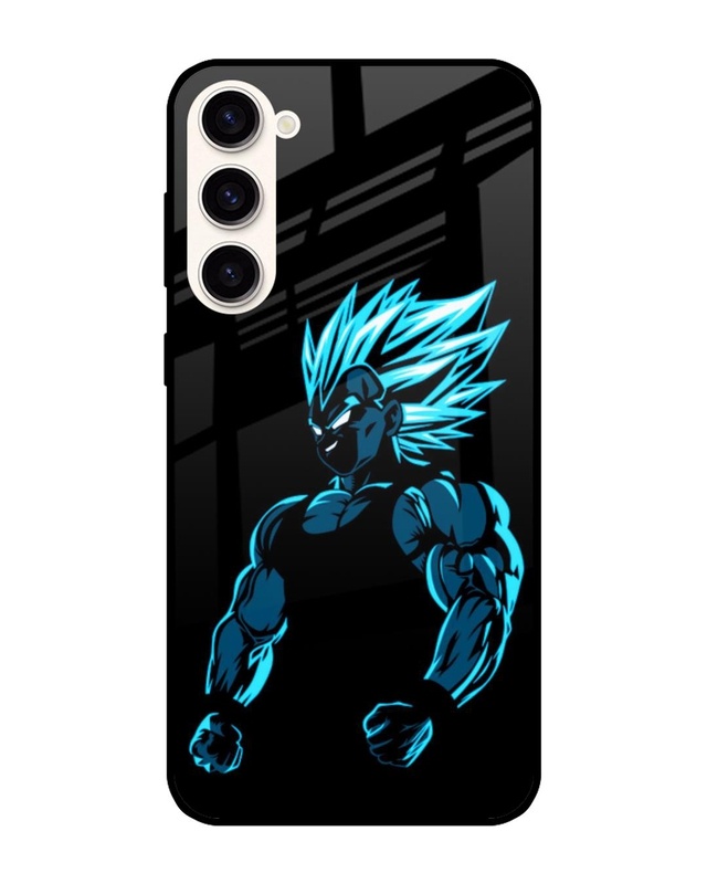 Shop Pumped Up Anime Premium Glass Case for Samsung Galaxy S23 Plus 5G (Shock Proof, Scratch Resistant)-Front