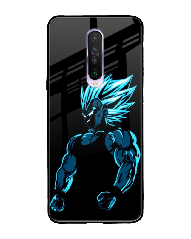 Shop Pumped Up Anime Premium Glass Case for Xiaomi Poco X2 (Shock Proof, Scratch Resistant)-Front
