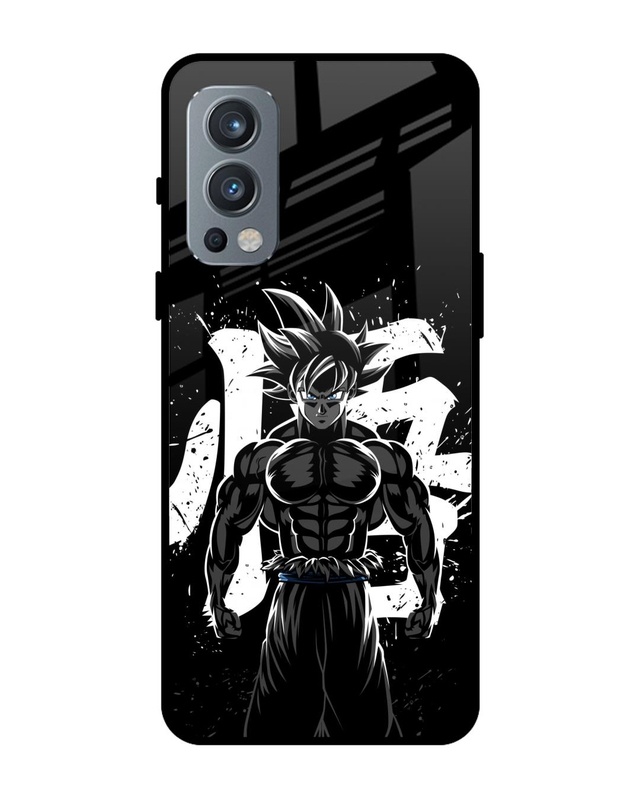 Shop Pumped Up Dragon Premium Glass Case for OnePlus Nord 2 5G (Shock Proof, Scratch Resistant)-Front